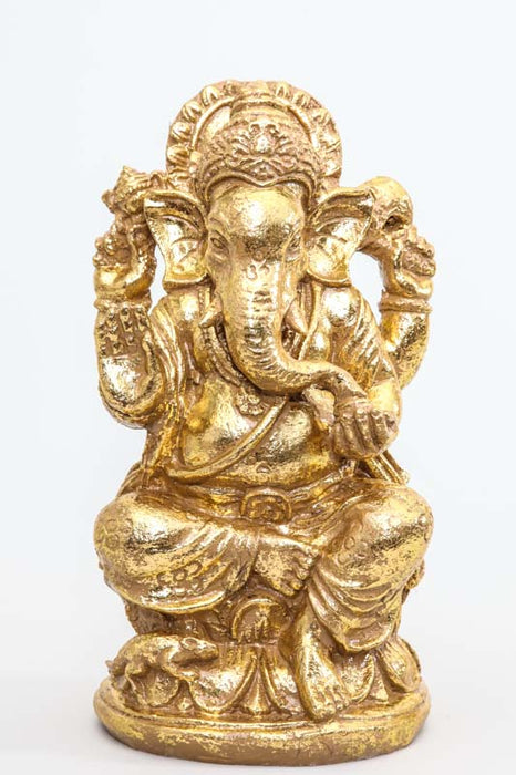 Ganesha gold coloured 40 cm