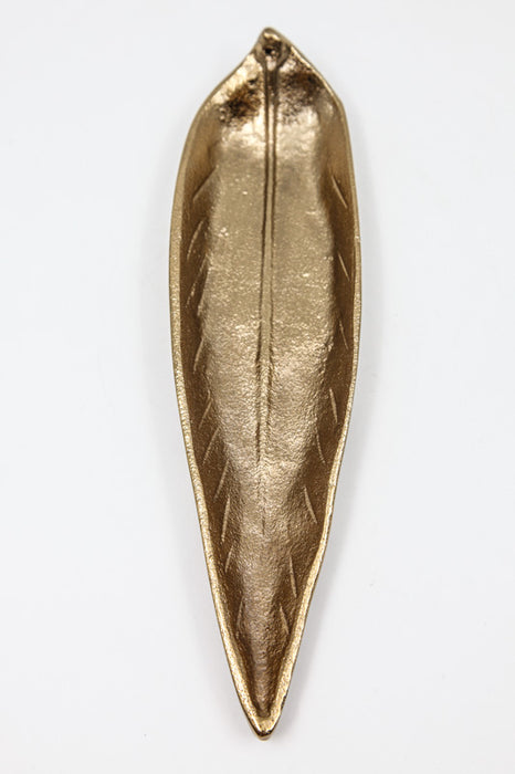 Räucherstäbchenhalter Alu Blatt 24 cm