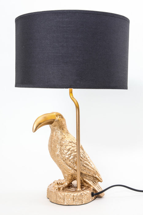 Lamp Resin Tucan black shade