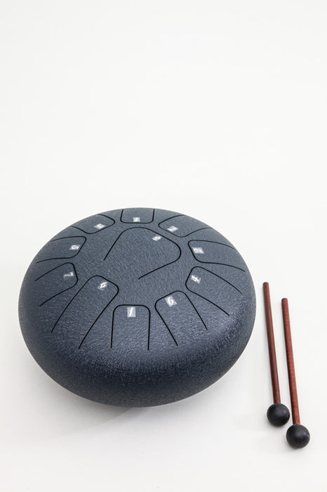 Tongue drum 11 tongues navy blue