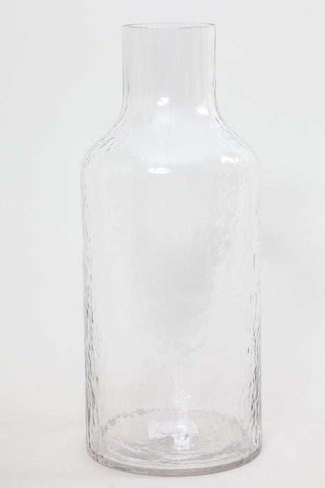 Vase clear glass 15 x 35 cm