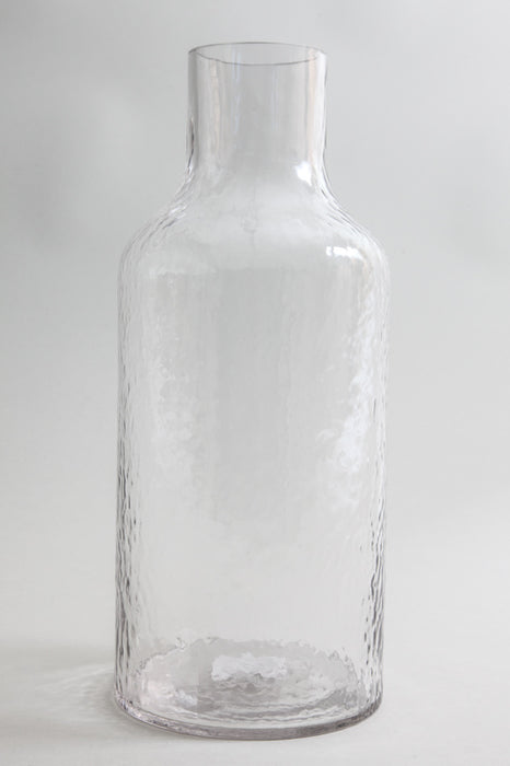 Vase clear glass 15 x 35 cm