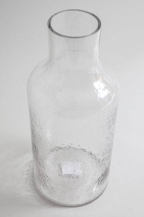 Vase clear glass 15 x 35 cm