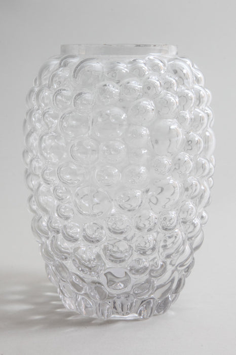 Vase glass clear 14.5 x 20 cm