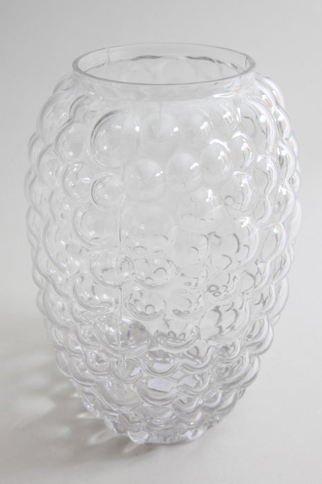 Vase glass clear 16.5 x 24 cm