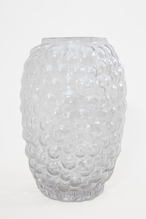 Vase glass clear 16.5 x 24 cm