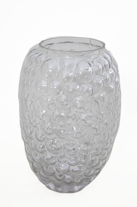 Vase glass clear 16.5 x 24 cm