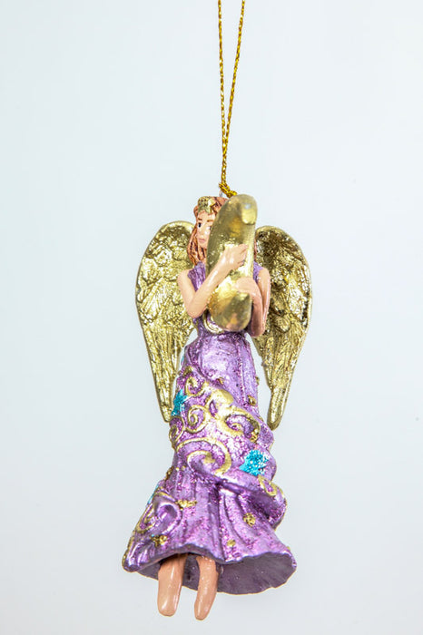 Pendant "cosmic love angel lavender"