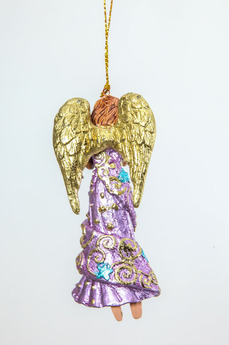 Pendant "cosmic love angel lavender"