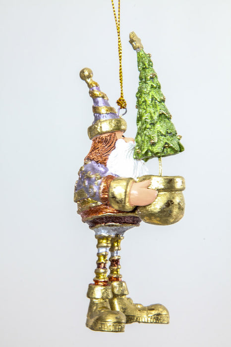 Hänger Nikolaus "Old Saint Nick mit Tannenbaum"