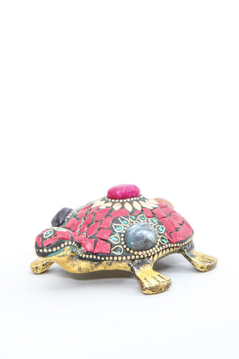 Turtle aluminum decorated small