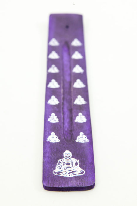 Räucherstäbchenhalter Ganesha Holz violett