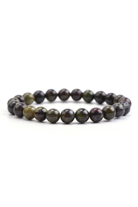 Bracelet 8mm Dragon Blood Stone, 19 cm