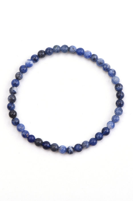 Bracelet sodalite 4mm, 18 cm