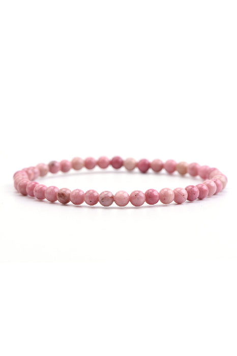 Armband 4mm Rhodochrosit, 18 cm