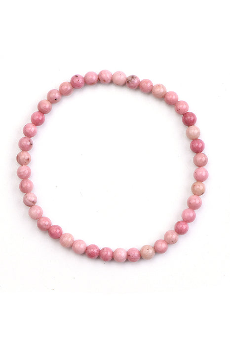 Armband 4mm Rhodochrosit, 18 cm