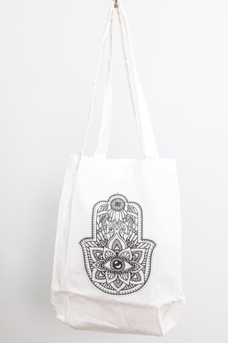 Small fabric bag Hamsa