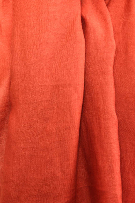 Echarpe viscose/coton orange 180 x 90 cm