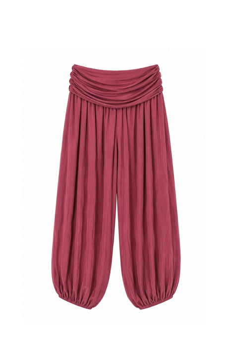 Haremshose Viskose bordeaux - One Size