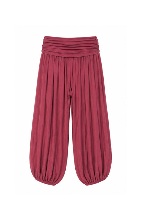 Haremshose Viskose bordeaux - One Size