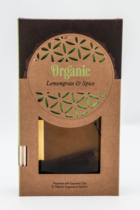 Diffuser 150 ml Organic Lemongrass & Spice