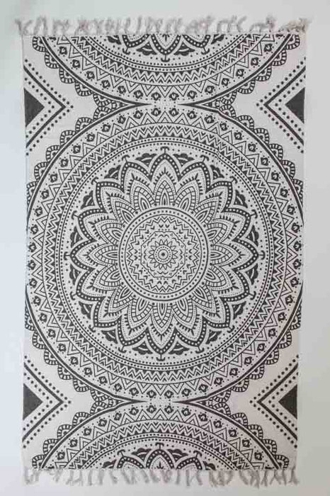 Teppich Baumwolle Mandala 120 x 180 cm