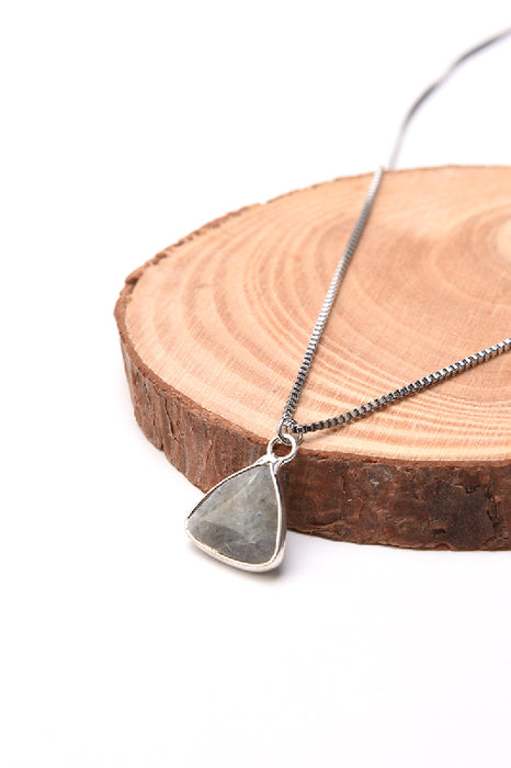 Labradorite necklace 50 cm