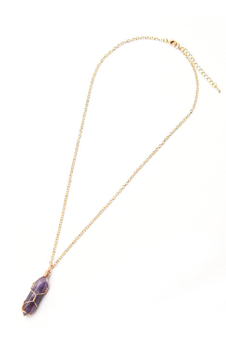 Kette Amethyst 50 cm