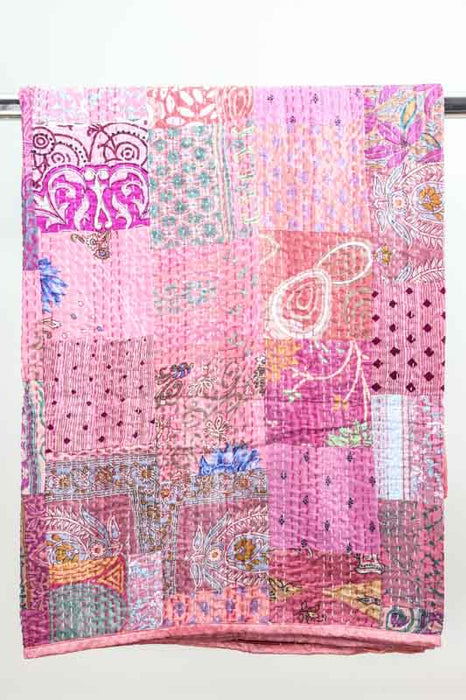 Couette Kantha assortie 220 x 270 cm