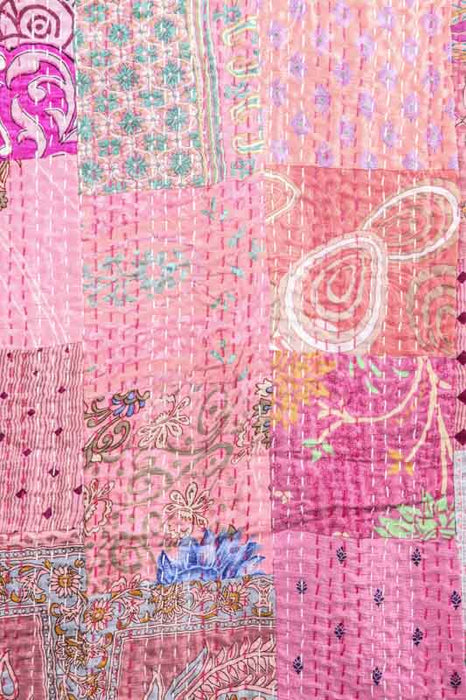 Couette Kantha assortie 220 x 270 cm