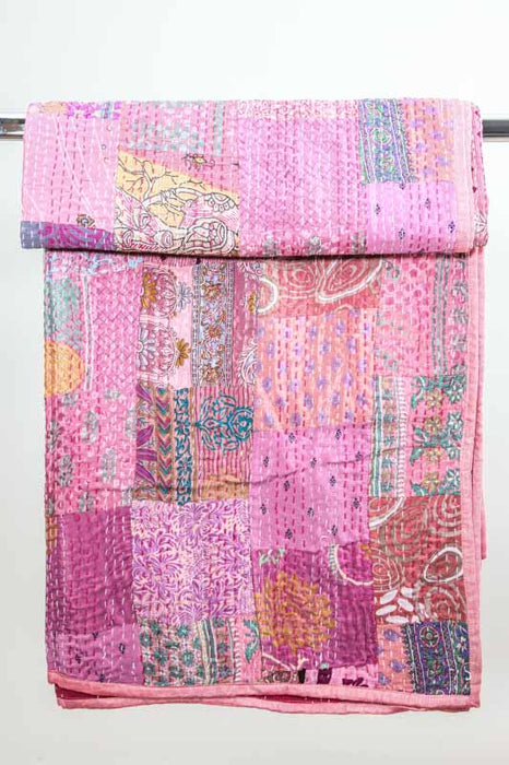 Couette Kantha assortie 220 x 270 cm