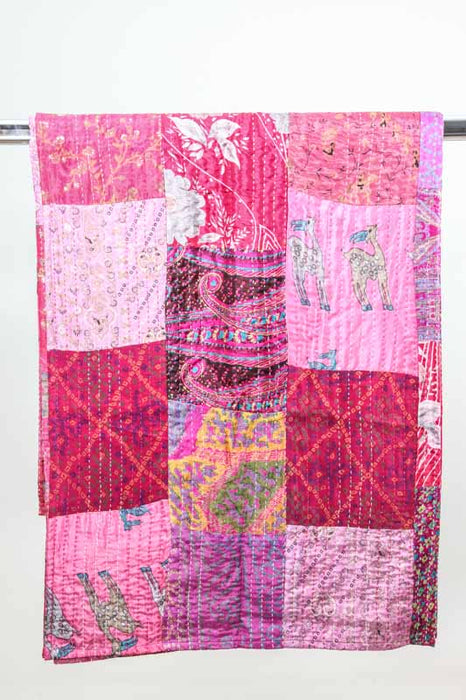 Couette Kantha assortie 220 x 270 cm