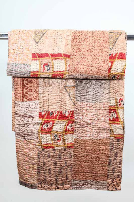 Couette Kantha assortie 220 x 270 cm