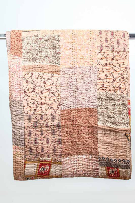 Couette Kantha assortie 220 x 270 cm