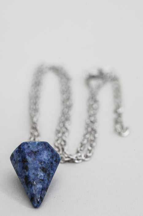 Halskette mit Pendelanhänger Lapis Lazuli