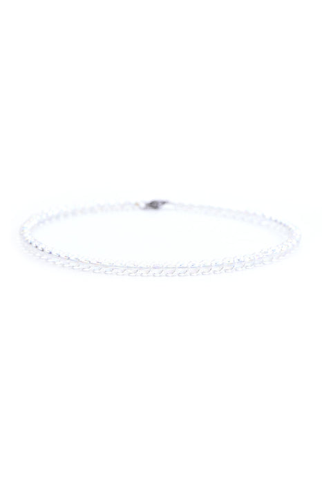 Anklet 4mm Angel Auro Quartz 26 cm