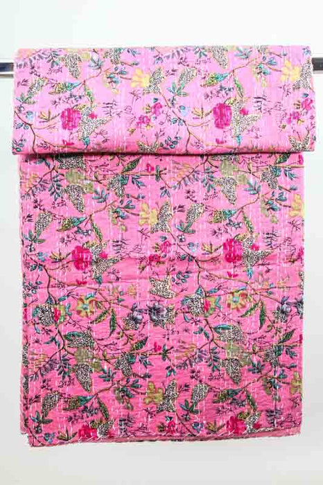 Couette Kantha assortie 220 x 270 cm