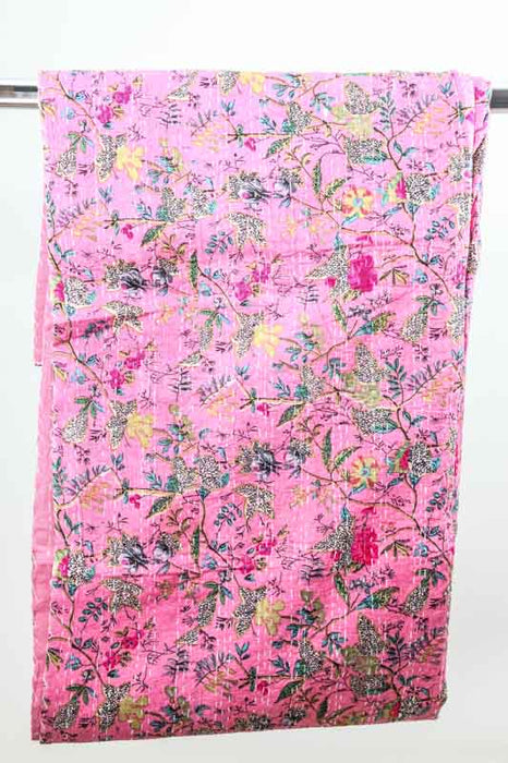 Couette Kantha assortie 220 x 270 cm