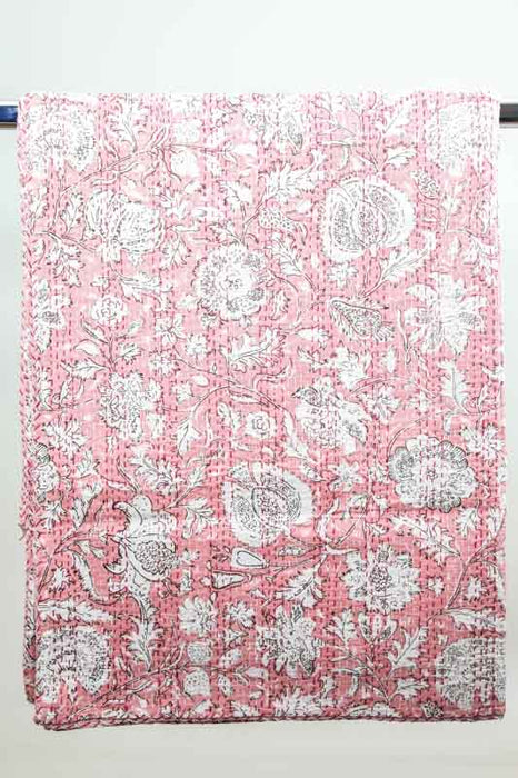 Bettdecke Kantha assortiert 220 x 270 cm