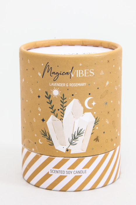 Scented candle Lavender &amp; Rosemary - Magical Vibes 120 gr