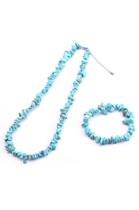 Necklace Hubei Turquoise 45+5 cm