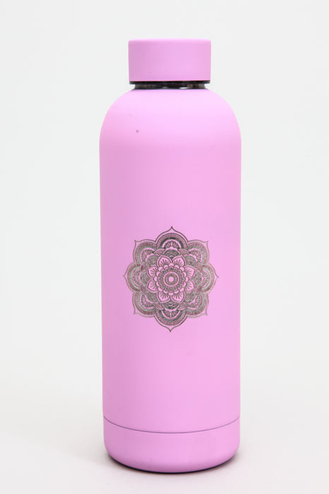 Bouteille thermos mandala rose 500 ml