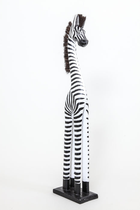 Zebra painted 60 cm