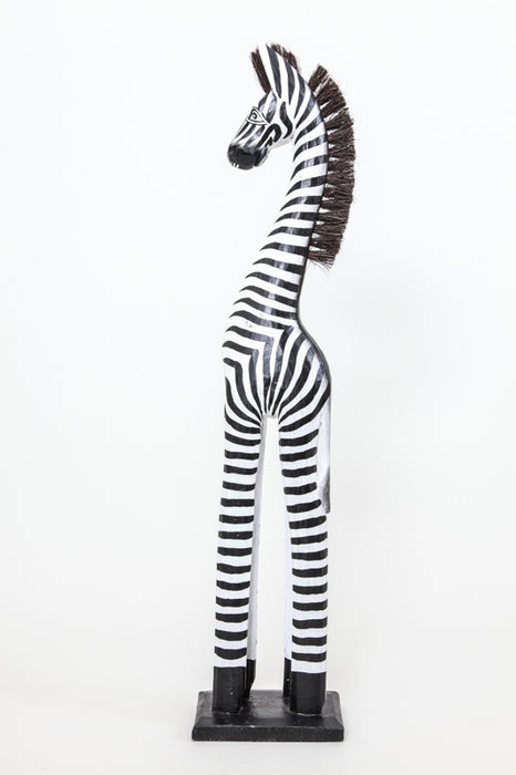 Zebra painted 60 cm