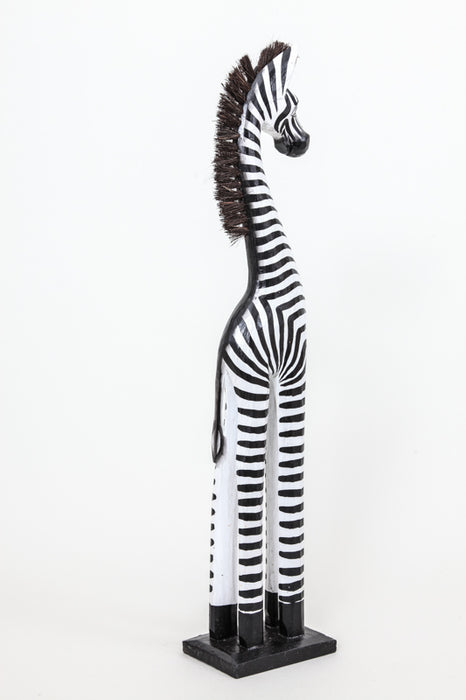 Zebra painted 60 cm