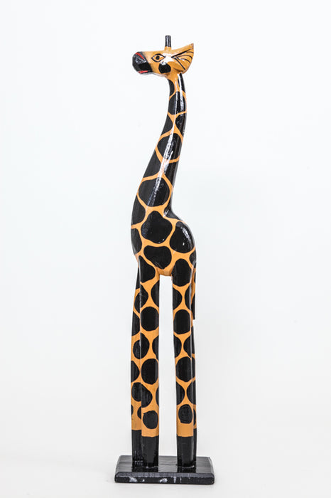 Girafe peinte 60 cm