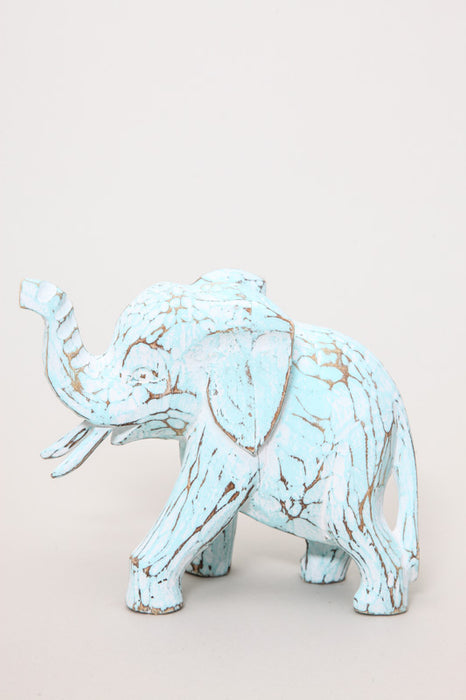 Éléphant turquoise petit