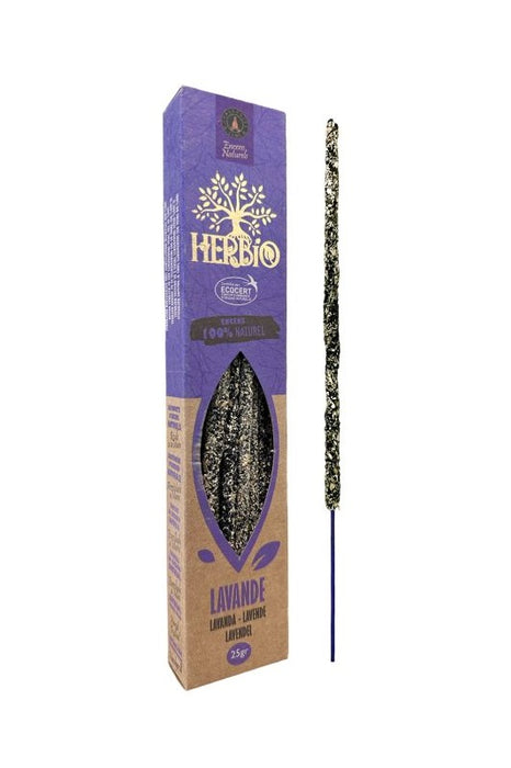 Räucherstäbchen Herbio 100% natürlich - Lavendel 25g