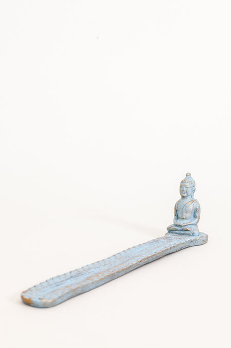 Räucherstäbchenhalter Buddha türkis