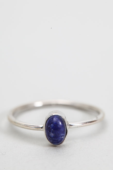 Silver ring Lapis Lazuli